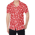 Merry Christmas Elements Pattern Print Men's Shirt