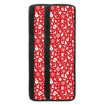 Merry Christmas Elements Pattern Print Refrigerator Handle Covers