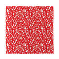 Merry Christmas Elements Pattern Print Silk Bandana