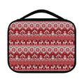Merry Christmas Knitted Pattern Print Classic Bible Case