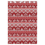 Merry Christmas Knitted Pattern Print Curtain
