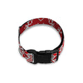 Merry Christmas Knitted Pattern Print Dog Collar