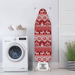 Merry Christmas Knitted Pattern Print Ironing Board Cover