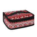 Merry Christmas Knitted Pattern Print Small Lunch Bag