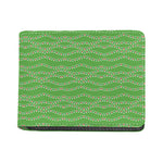 Merry Christmas Lights Pattern Print Bifold Wallet