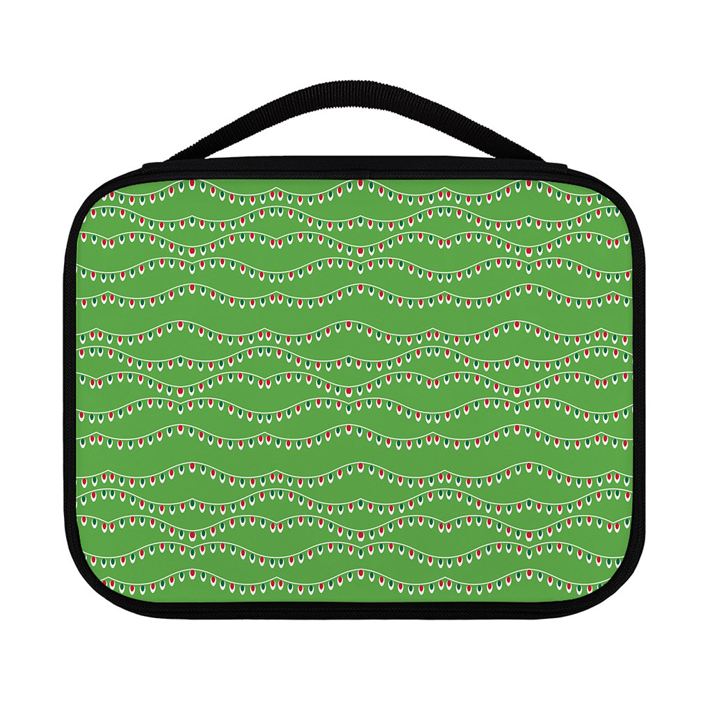 Merry Christmas Lights Pattern Print Classic Bible Case