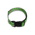 Merry Christmas Lights Pattern Print Dog Collar