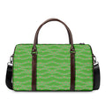 Merry Christmas Lights Pattern Print Duffel Bag