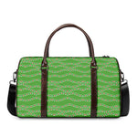 Merry Christmas Lights Pattern Print Duffle Bag