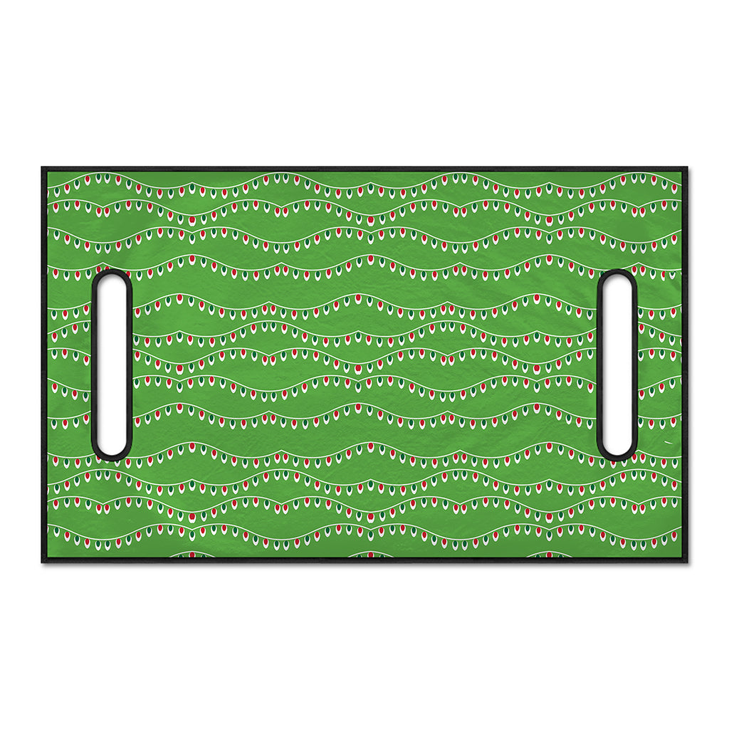 Merry Christmas Lights Pattern Print Golf Cart Seat Cover