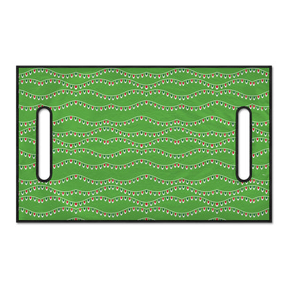 Merry Christmas Lights Pattern Print Golf Cart Seat Cover