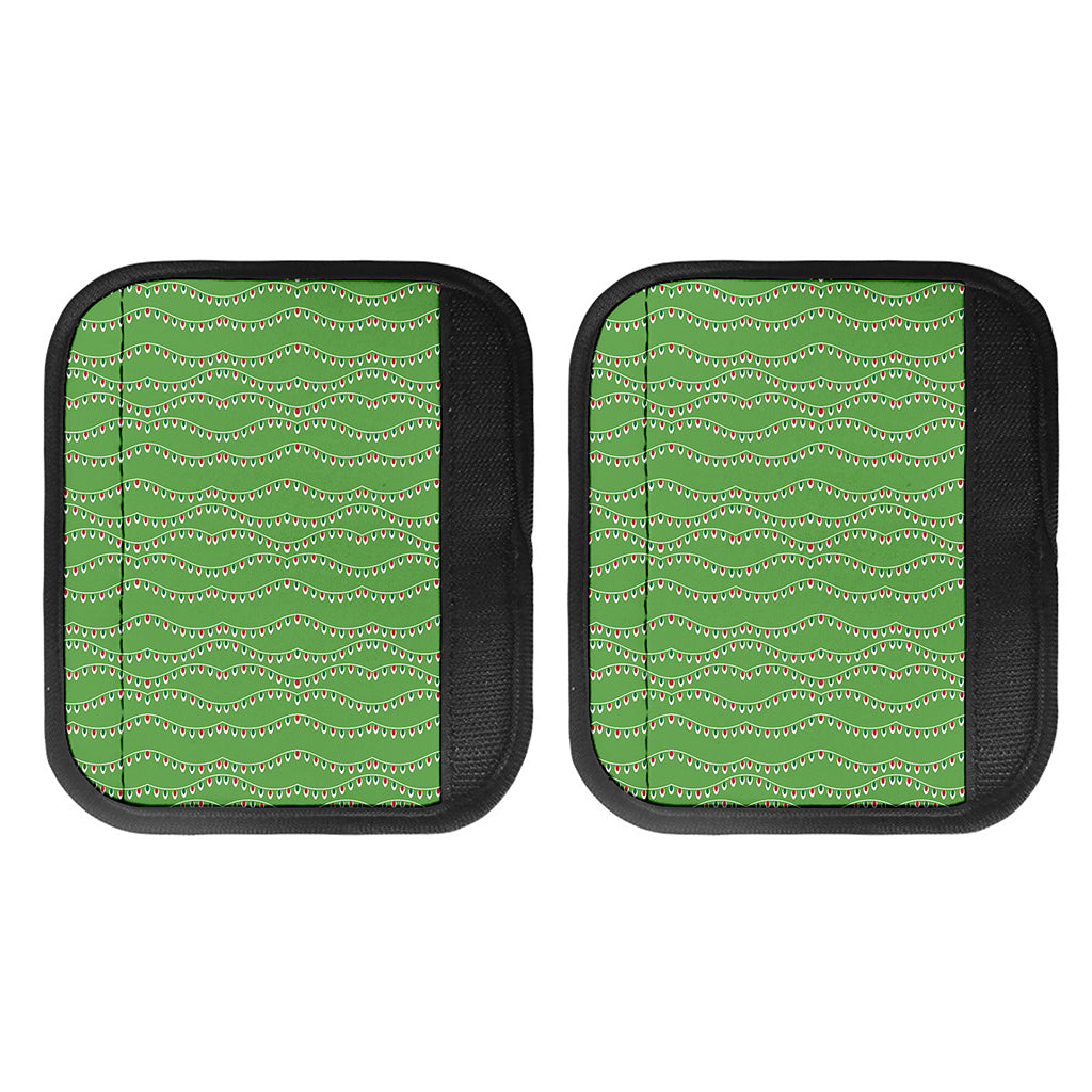 Merry Christmas Lights Pattern Print Handle Covers