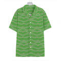 Merry Christmas Lights Pattern Print Hawaiian Shirt