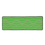 Merry Christmas Lights Pattern Print Long Kitchen Mat