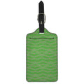 Merry Christmas Lights Pattern Print Luggage Tag