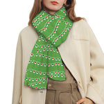 Merry Christmas Lights Pattern Print Scarf