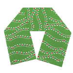 Merry Christmas Lights Pattern Print Scarf