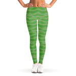 Merry Christmas Lights Pattern Print Women's Leggings