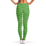 Merry Christmas Lights Pattern Print Women's Leggings