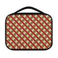 Merry Christmas Plaid Pattern Print Classic Bible Case