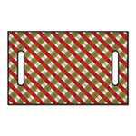 Merry Christmas Plaid Pattern Print Golf Cart Seat Cover