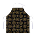 Merry Christmas Poinsettia Pattern Print Adjustable Apron
