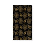 Merry Christmas Poinsettia Pattern Print Baby Crib Sheet