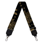 Merry Christmas Poinsettia Pattern Print Bag Strap