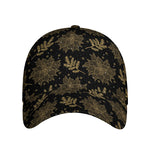 Merry Christmas Poinsettia Pattern Print Baseball Cap