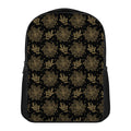 Merry Christmas Poinsettia Pattern Print Casual Backpack