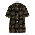 Merry Christmas Poinsettia Pattern Print Hawaiian Shirt