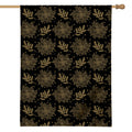 Merry Christmas Poinsettia Pattern Print House Flag