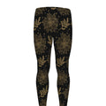 Merry Christmas Poinsettia Pattern Print Men's Leggings