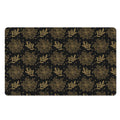 Merry Christmas Poinsettia Pattern Print Polyester Doormat