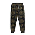 Merry Christmas Poinsettia Pattern Print Sweatpants