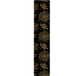 Merry Christmas Poinsettia Pattern Print Table Runner