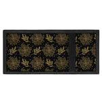 Merry Christmas Poinsettia Pattern Print Trifold Wallet
