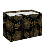 Merry Christmas Poinsettia Pattern Print Utility Tote Bag