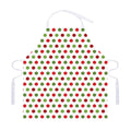 Merry Christmas Polka Dot Pattern Print Adjustable Apron
