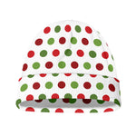 Merry Christmas Polka Dot Pattern Print Beanie