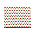 Merry Christmas Polka Dot Pattern Print Bifold Wallet