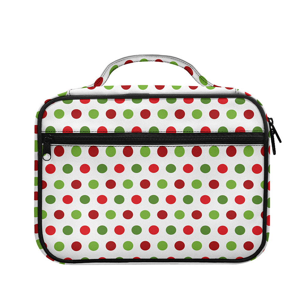 Merry Christmas Polka Dot Pattern Print Briefcase Bible Bag