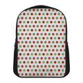Merry Christmas Polka Dot Pattern Print Casual Backpack
