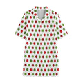 Merry Christmas Polka Dot Pattern Print Cotton Hawaiian Shirt