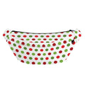 Merry Christmas Polka Dot Pattern Print Fanny Pack