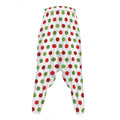 Merry Christmas Polka Dot Pattern Print Hammer Pants