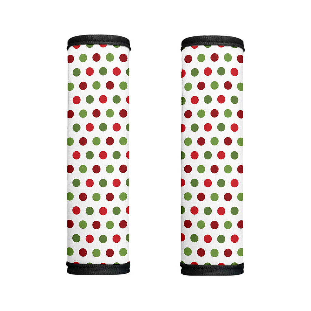 Merry Christmas Polka Dot Pattern Print Handle Covers