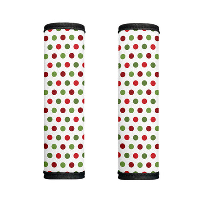 Merry Christmas Polka Dot Pattern Print Handle Covers
