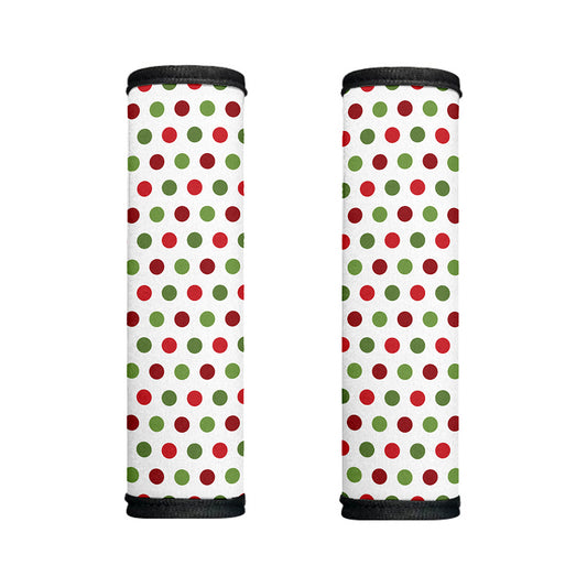 Merry Christmas Polka Dot Pattern Print Handle Covers