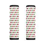Merry Christmas Polka Dot Pattern Print Handle Covers